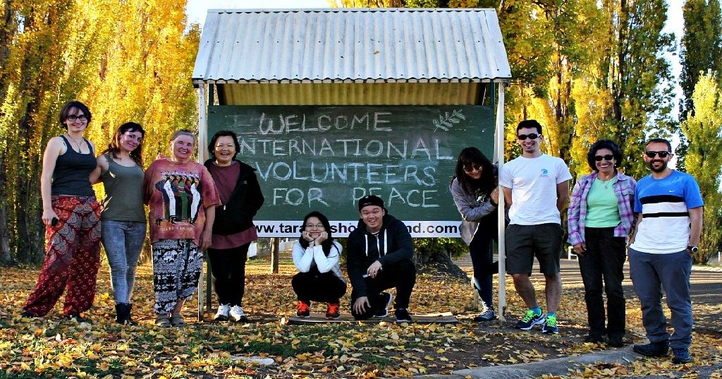 Welcome International Volunteers for Peace Australia